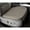 Gray#3, variant on Universal Car Seat Cushion with Memory Silk Wadding | Non-Slip Rubber Bottom & Storage Pouch | 52x50cm Buckwheat Hull Back Support for Driving Comfort