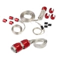 thumbnail image 1 of DYNWAVECA Kit de Manchon de Tuyau Tressé 8092 Remplacer Pièces Acier Inoxydable Aluminium, Résistant à l'Usure, Décoration, Flexible, Installation Facile Rouge, 1 of 10