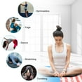 thumbnail image 6 of Gymnastics Mat 8'x2'x2" Foldable Tumbling Mats with Carrying Handles Four Fold Thick Exercise Mat for Home Aerobics Stretching Yoga, Star, 6 of 8