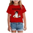 thumbnail image 3 of boobe Toddler Girls Halloween Shirt Funny Print Short Sleeve T-Shirt Casual Tee Tops, 3 of 7