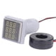 thumbnail image 4 of Medidor de frecuencia de corriente de voltaje del voltímetro digital LED cuadrado (blanco), 4 of 8