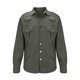 thumbnail image 4 of pstuiky manga larga de hombre, Chaqueta tipo cárdigan de manga larga con solapa y botones, color liso, para hombre, con múltiples bolsillos salir tops xxxl, 4 of 6