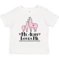 thumbnail image 3 of Inktastic Llama Aunt Loves Me Girls Gift Girls Toddler T-Shirt, 3 of 5