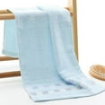 thumbnail image 5 of Xuniizn Bath Towel and Wash Cloths Set: Bath Towelx1, polyester, Highly Absorbent & Fade Resistant, 5 of 7
