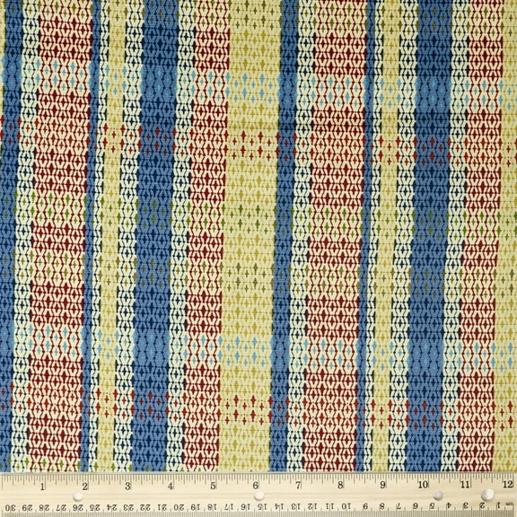 Waverly Inspirations 45" 100% Cotton Plaid Sewing & Craft Fabric 8 yd By the Bolt, Navy