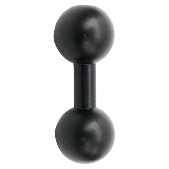 Double Ball Socket Aluminum Swivel Adapter for Universal Phone Holder Mount