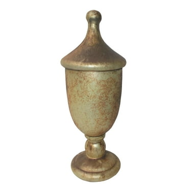 Lidded Trophy - Gold Foil