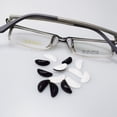 thumbnail image 5 of Almohadillas nasales, almohadillas adhesivas de silicona suave para la nariz de las gafas, almohadillas antideslizantes para la nariz de la cámara de aire para marcos de plástico completos,, 5 of 5