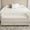 Beige, variant on Arouseden 58" Beige End of Bed Storage Bench with Pull Out Drawers,Modern Upholstered Bench for Entryway,Tufted Storage Bench for Bedroom End of Bed Queen Size,Plush Accent Bench for Living Room