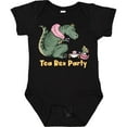 thumbnail image 3 of Inktastic Funny Tea Rex Party Boys or Girls Baby Bodysuit, 3 of 5