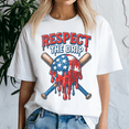 thumbnail image 3 of Respect The Drip Baseball Ice Cream Drip 4Th Of July, Baseball Shirt,Game Day Shirt,Game Day Baseball, American Baseball, 3 of 5