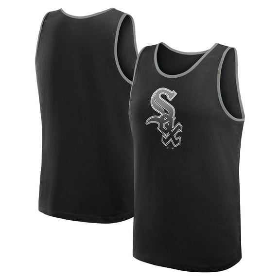 Men's Logo Athletic Black Chicago White Sox Unmatched Success Tank Top