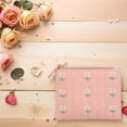 thumbnail image 4 of HEALEEP Billetera Compacta Bifold Para Mujer Con Bordado Y Tarjetero Rosa En PU, 4 of 6