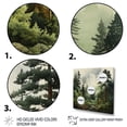 thumbnail image 3 of Designart "Pine Forest Tree" Landscapes Floater Framed Canvas Art Print, 3 of 7