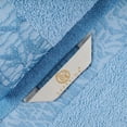 thumbnail image 6 of Superior Wisteria Floral Cotton 3 Piece Assorted Towel Set, Waterfall Blue, 6 of 8