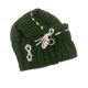 thumbnail image 3 of Gorro de invierno para perro, accesorio cálido para la cabeza, gorro de cosplay para fotos de mascotas Verde, 3 of 9