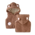 thumbnail image 3 of FRSASU Kids Coat ,Toddler Kids Girls Boys Solid Outdoor Waistcoat Vset Hooded Windproof Coat, 3 of 5