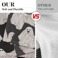 thumbnail image 4 of Ghost Cute Halloween Kitchen Window Curtains Valance and Tier Set 36 Inch, Funny Spooky Vintage 3 Piece Window Treatment Tiers for Living Room Bedroom Kitchen Decor Drapes, 4 of 6