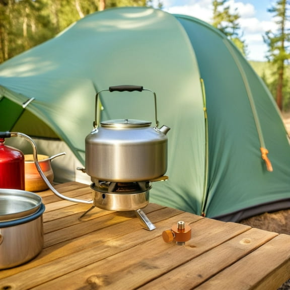 PBPBOX Camping Accessory Gas Tank Converter Head Copper 1Pack