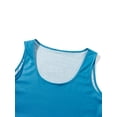 thumbnail image 4 of Lucakuins - Mini vestido de verano para mujer, casual, sin mangas, cuello redondo, suelto, estampado, sin mangas Lucakuins  moda, 4 of 9