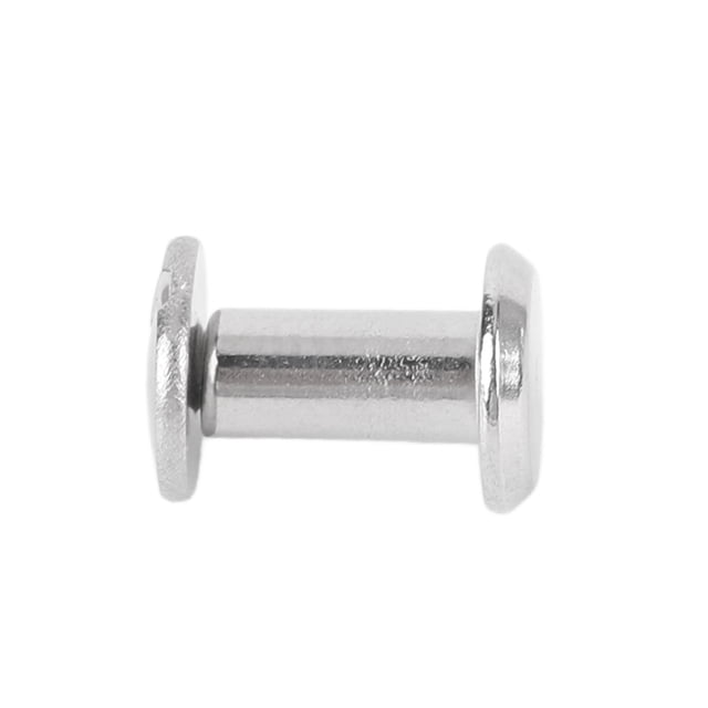 100 Sets M2 Screw Rivet Quick Installation High Strength Anti Corrosive Versatile Application Easy Crafting and Repairs Material Stainless Steel for Crafts Parts Repair