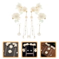 thumbnail image 2 of juego de pinzas para el pelo con borlas y flores, horquillas para mujer, pendientes, pasador para el pelo, accesorios para el cabello para niña, 2 of 8