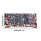 thumbnail image 5 of Cubierta navideña para puerta de garaje | Gran mural navideño para decoración exterior | Letrero de Feliz Navidad con copos de nieve y adornos, 5 of 5