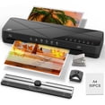 thumbnail image 1 of Láminas laminadoras Laminator Crenova, 13 pulgadas, 6 en 1, 50, color negro, 1 of 8