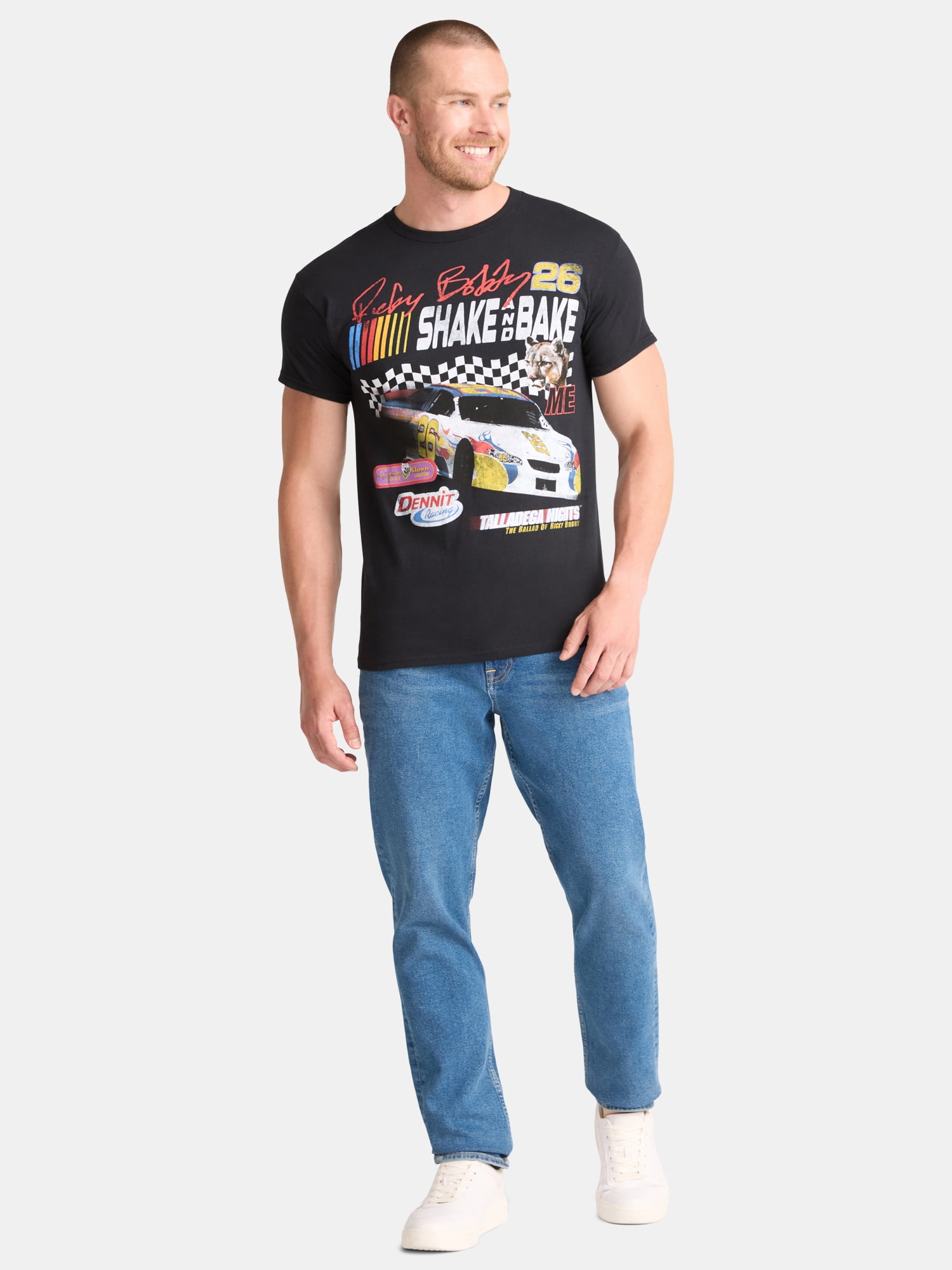 Talladega Nights Men's and Big Men's Graphic Tee, Sizes S-3XL