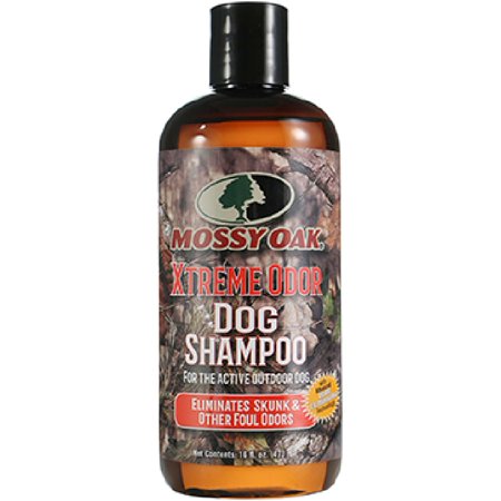 Nilodor Mossy Oak Dog Shampoo Xtreme Odor 16 Oz