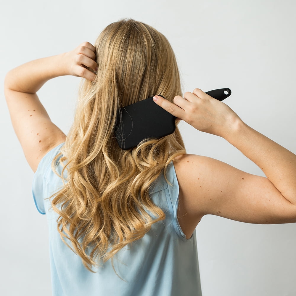 Revlon Straight & Smooth Black Paddle Hair Brush