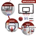 thumbnail image 4 of 1 Set of Wall Basketball Stand Hanging Shooting Frame Children Basketball Shooting Toy, 4 of 8