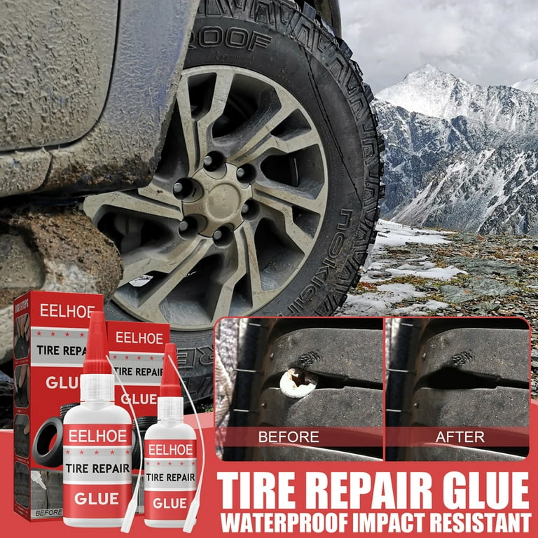  Tire Repair Glue,30ml Tire Repair Glue Liquid Strong