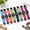 black-S(12"-15"), variant on Airtag Dog Collar With Ipx8 Waterproof Holder & Ultra Full-body Reflective