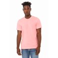 thumbnail image 4 of Bella  Canvas Unisex Crew Neck Triblend Short Sleeve Tee, XS, Pink Triblend, 4 of 4