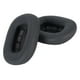 thumbnail image 3 of Almohadillas de repuesto para oreja de cuero proteico, espuma viscoelástica, suaves y transpirables, almohadillas para auriculares IOS MAX Black, 3 of 5