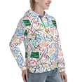 thumbnail image 3 of Hoodies for Women - back to school Comfrt Colour Drawstring Women'S Fashion Hoodies & Sweatshirts, Fall Outfits Clothes for Women 2024 Pullover with Kangaroo Pocket, 3 of 7
