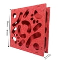 thumbnail image 2 of Pet Hide Food Entertain Toy Cats Self Indulgence Intellectual Stimulation Puzzle for Active Play and Chewing, Orange, 2 of 6