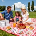 thumbnail image 5 of Clear Plastic Cake Boxes with Lids and Handle, Portable Storage Containers for Outdoor Picnics and Parties, Disposable Bakery Packaging 30 Pack, 5 of 6