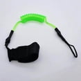 thumbnail image 1 of Paddle Safety Rod Elastic Leash Boats Raft Stretch Rope Surfing Ankle Fluorescent Green, 1 of 9
