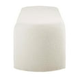 thumbnail image 5 of Accent Chair Bench, Ivory White, Fabric, Living Kitchen Cafe Bistro Hospitality Restaurant, Modern Contemporary HB34378, 5 of 8