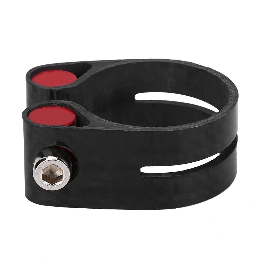 LYUMO Carbon Fiber Road Mountain bike Seat Post Clamp Seatpost Locking