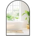 thumbnail image 1 of Espejo de Baño Arqueado Negro para Pared 22x30 Pulgadas - Espejos de Arco con Marco de Metal para Sobre Lavabo, Espejos de Tocador Colgantes para Sala de Estar, Recámara, Entrada, Decoración, 1 of 12