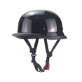 thumbnail image 3 of cicleta medio casco cómodo casco de bicicleta para patinaje deportivo scooter Negro brillante, 3 of 8