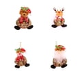 thumbnail image 4 of Wosthever Adorno de árbol de Navidad, colgante de decoración DIY, muñeca de dibujos animados, vacaciones, Año Nuevo, juguete, diseño de fiesta, Kits de decoración para fiestas tipo 4 Wosthever HA069736-04, 4 of 6