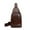 A/Coffee, variant on Boovnll Sling Bag for Men Women, Large Capacity Fashion Vegan Leather Crossbody Bag, Multipurpose Lightweight Chest Bag for Outdoor Hiking, Camping, Trip, Travel, Backpack, Sling Bag