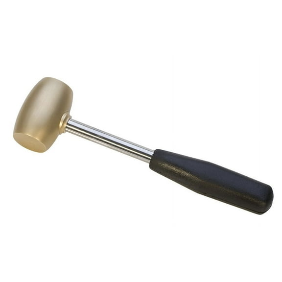 2 Lb Brass Mallet Jewelry Making Metal Forming Craft Hammer Tool - HAM-0034