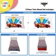 thumbnail image 2 of Disney Pixar Cars Lightning McQueen Ensemble de Draps Jumeaux - Ensemble de Literie de Voiture de Course 3 Pcs pour Enfants avec Taie d'Oreiller - Draps en Microfibre Super Doux, 2 of 4