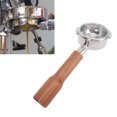 thumbnail image 1 of Porte-Filtre à Café 2 Oreilles pour NOWWA 58mm, Design Sans Fond Poignée en Acier Inoxydable, Pièces de Rechange pour Machine à Expresso Hygiénique Détachables, Écran de Filtre de Précision, 1 of 7