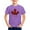 Purple, variant on Tee Shirt Enfant Garcon Kids Boys and Girls Summer Canada Day Flag Maple Leaf Monogram Print Casual Crew Neck Short Sleeve T Shirt Summer Tops Purple 12 Years-13 Years